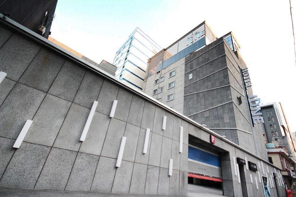 Hotel June Haeundae Busan Exteriör bild