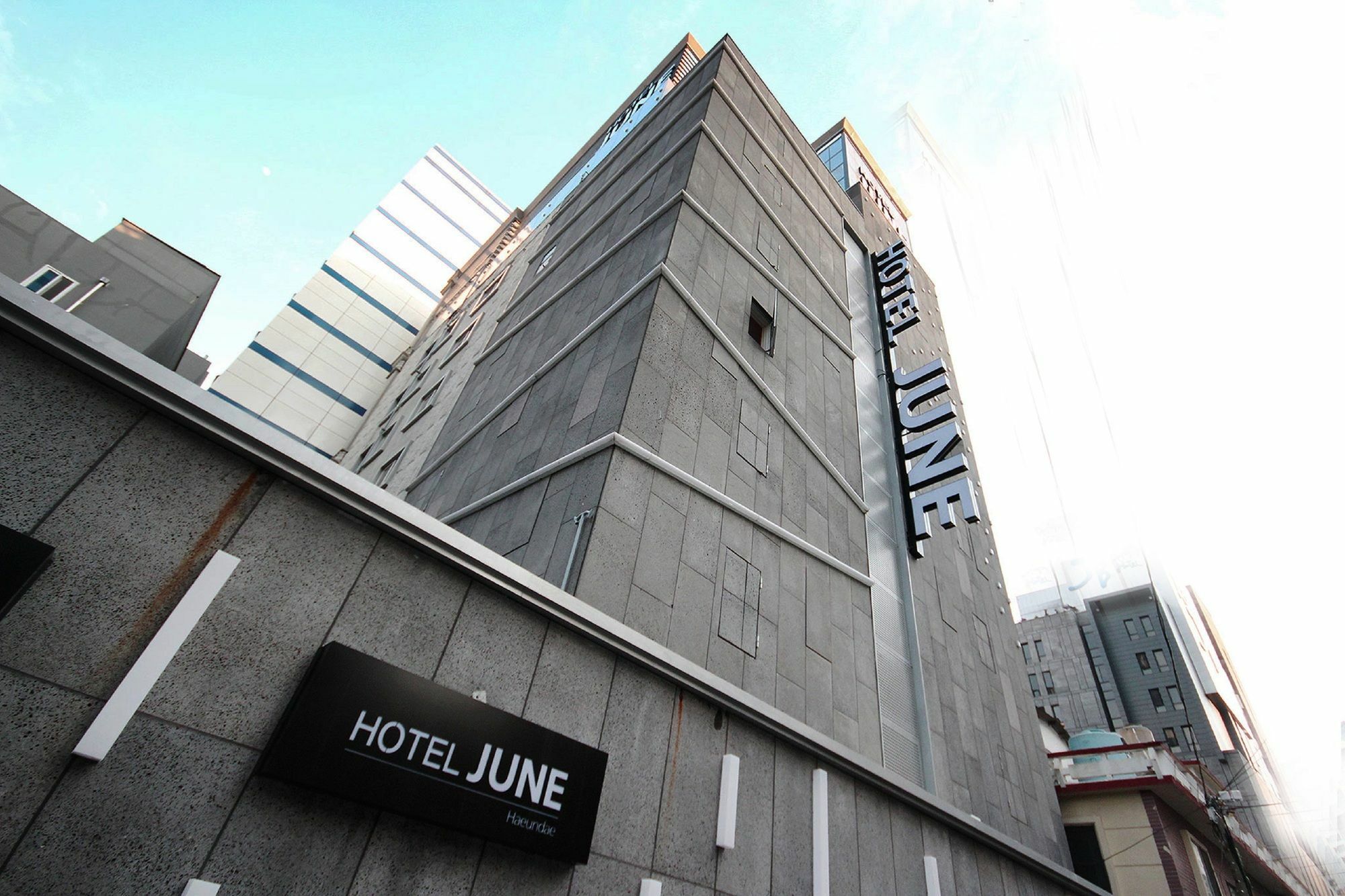 Hotel June Haeundae Busan Exteriör bild